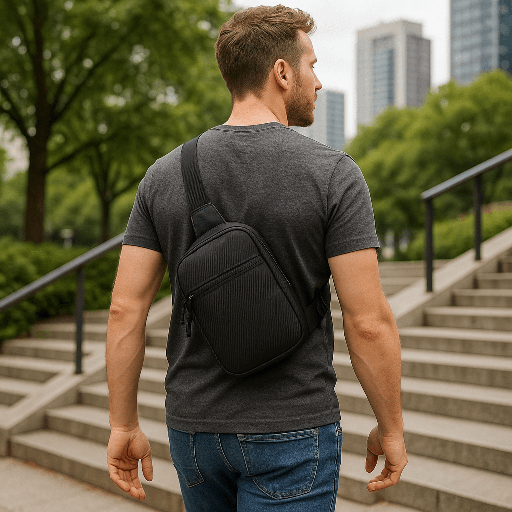 Lisslune | Compact Sling Bag for Effortless Organization While Traveling