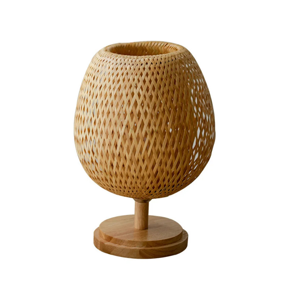 Lisslune | Rattan lamp - Stepless dimmable basket lamp for bedroom and living room decoration