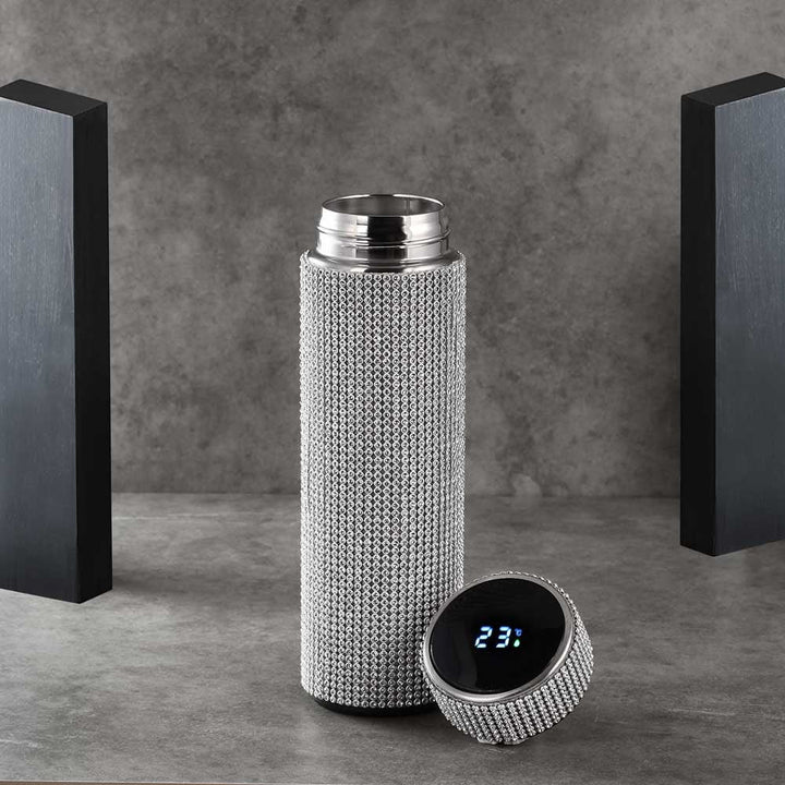 Lisslune | Smart Bottle Thermos I Smart Temperature Display Zirconia Vacuum Bottle 500 ML