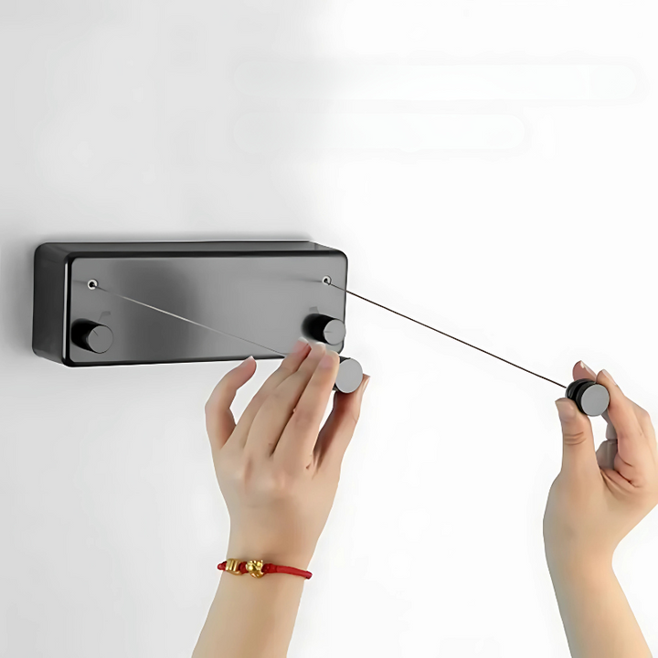 Lisslune | SmartLine Retractable Clothesline – Space-Saving and Strong for Indoor and Outdoor