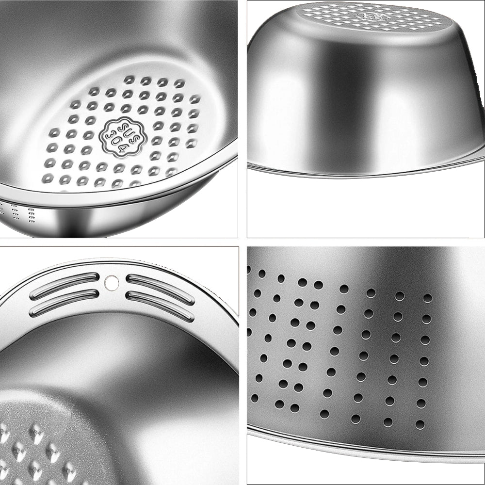 Lisslune | Smart Drain Food Mesh Colander
