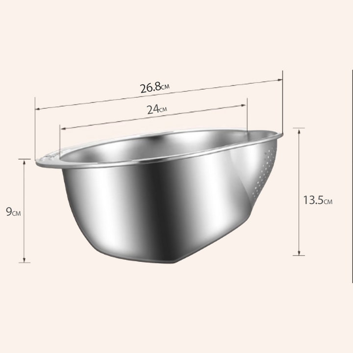 Lisslune | Smart Drain Food Mesh Colander