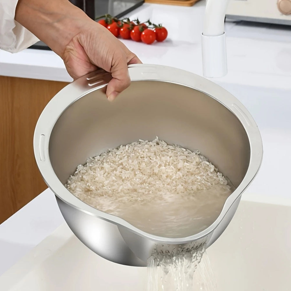 Lisslune | Smart Drain Food Mesh Colander