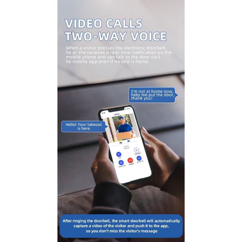 Lisslune | DoorSight Pro – HD Video and Two-Way Audio for Home Security