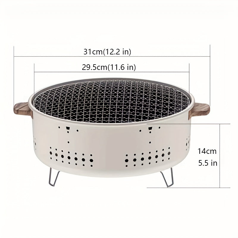 Lisslune | Smokeless Grill Pro – Portable Smokeless Electric Grill for Outdoor