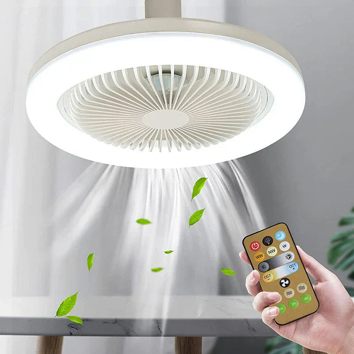 Lisslune | AeroGlow - Modern LED Ceiling Fan with Remote Control