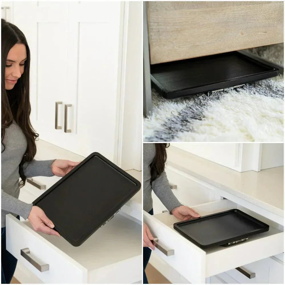 Lisslune | SofaMate – Adjustable Sofa Arm Tray Table for Drinks, Snacks & Remote Control Storage