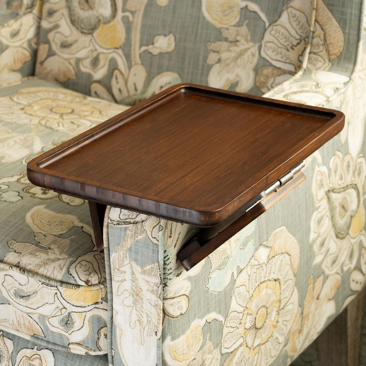 Lisslune | SofaMate – Adjustable Sofa Arm Tray Table for Drinks, Snacks & Remote Control Storage
