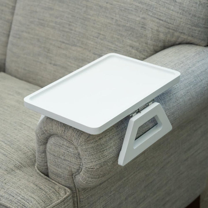 Lisslune | SofaMate – Adjustable Sofa Arm Tray Table for Drinks, Snacks & Remote Control Storage