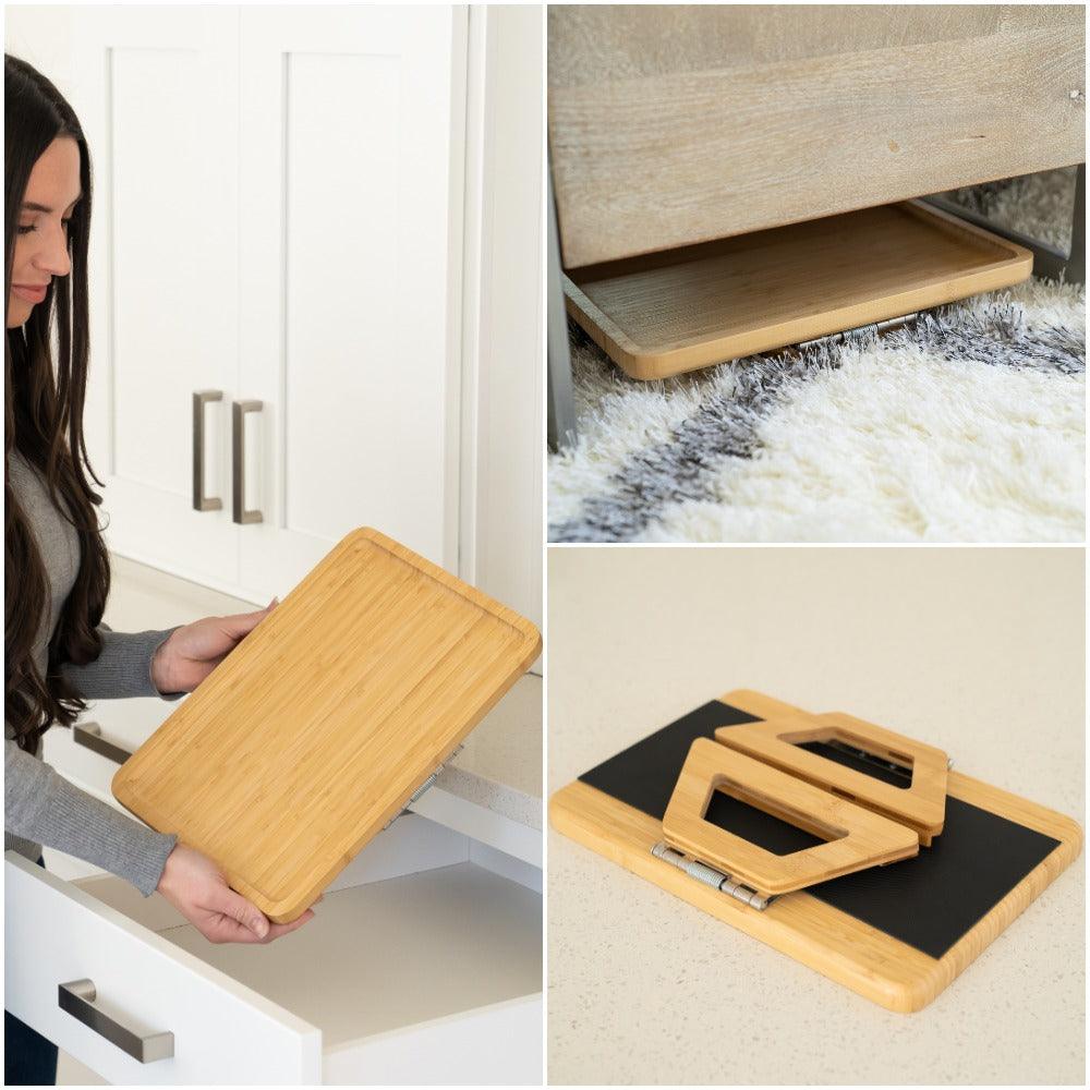 Lisslune | SofaMate – Adjustable Sofa Arm Tray Table for Drinks, Snacks & Remote Control Storage