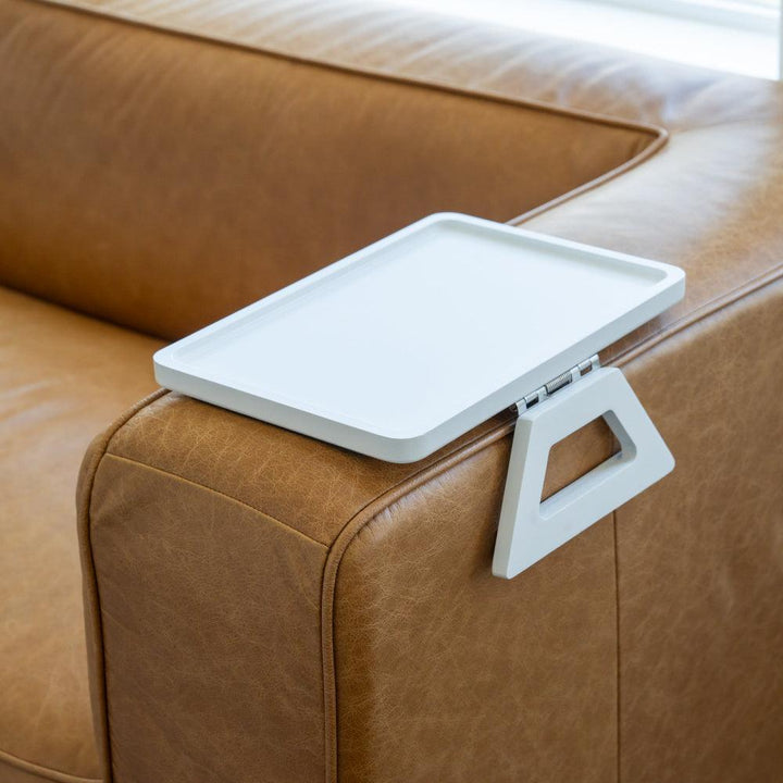 Lisslune | SofaMate – Adjustable Sofa Arm Tray Table for Drinks, Snacks & Remote Control Storage