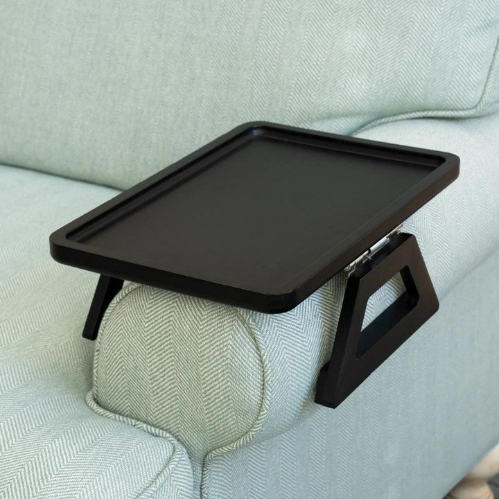 Lisslune | SofaMate – Adjustable Sofa Arm Tray Table for Drinks, Snacks & Remote Control Storage