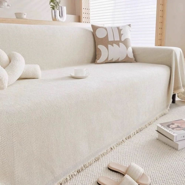 Lisslune | Minimalist Sofa Cover, Spill Proof and Easy Care