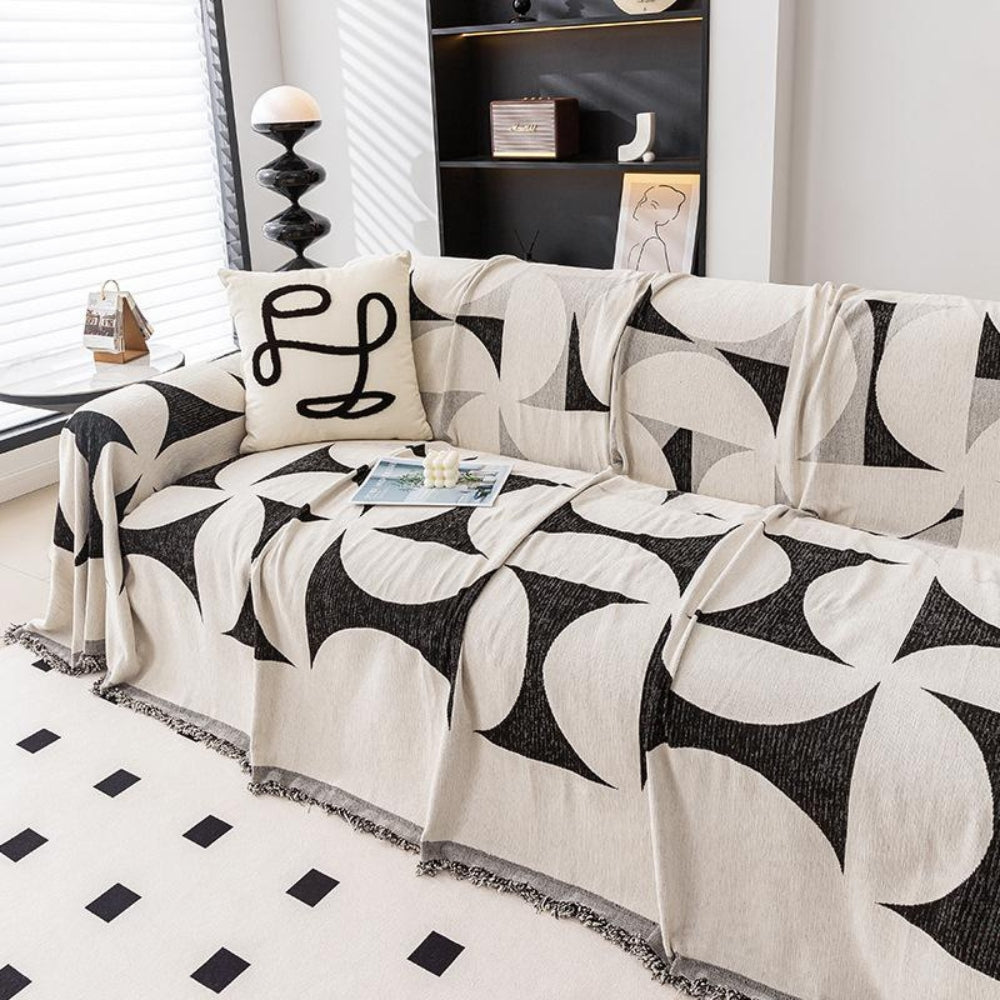 Lisslune | Windmill Pattern Sofa Cover