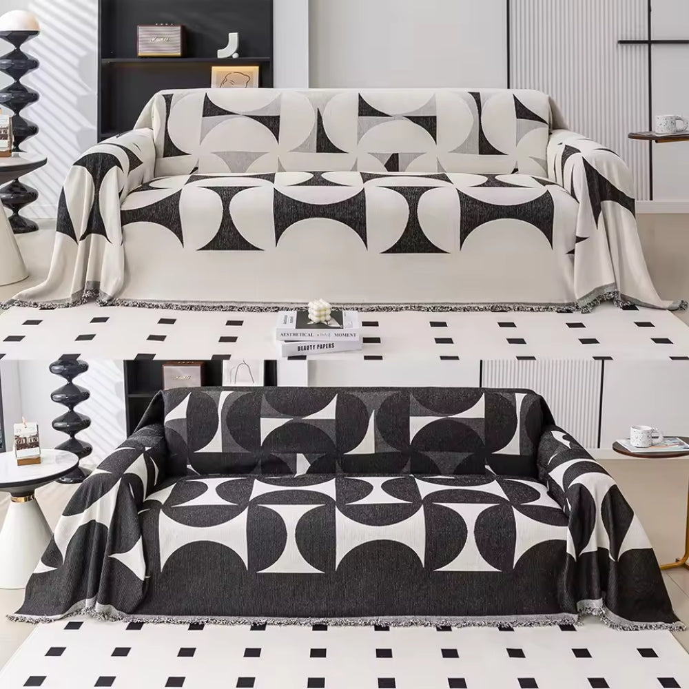 Lisslune | Windmill Pattern Sofa Cover