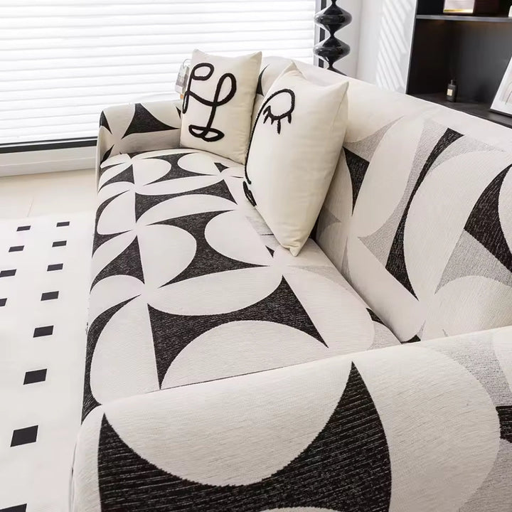 Lisslune | Windmill Pattern Sofa Cover