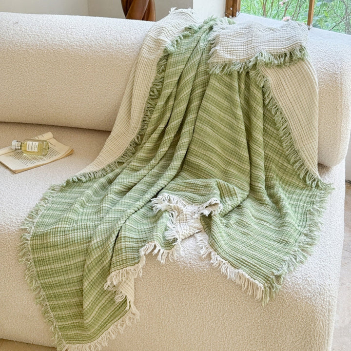 Lisslune | Soft Muslin Breathable Cotton Gauze Blanket