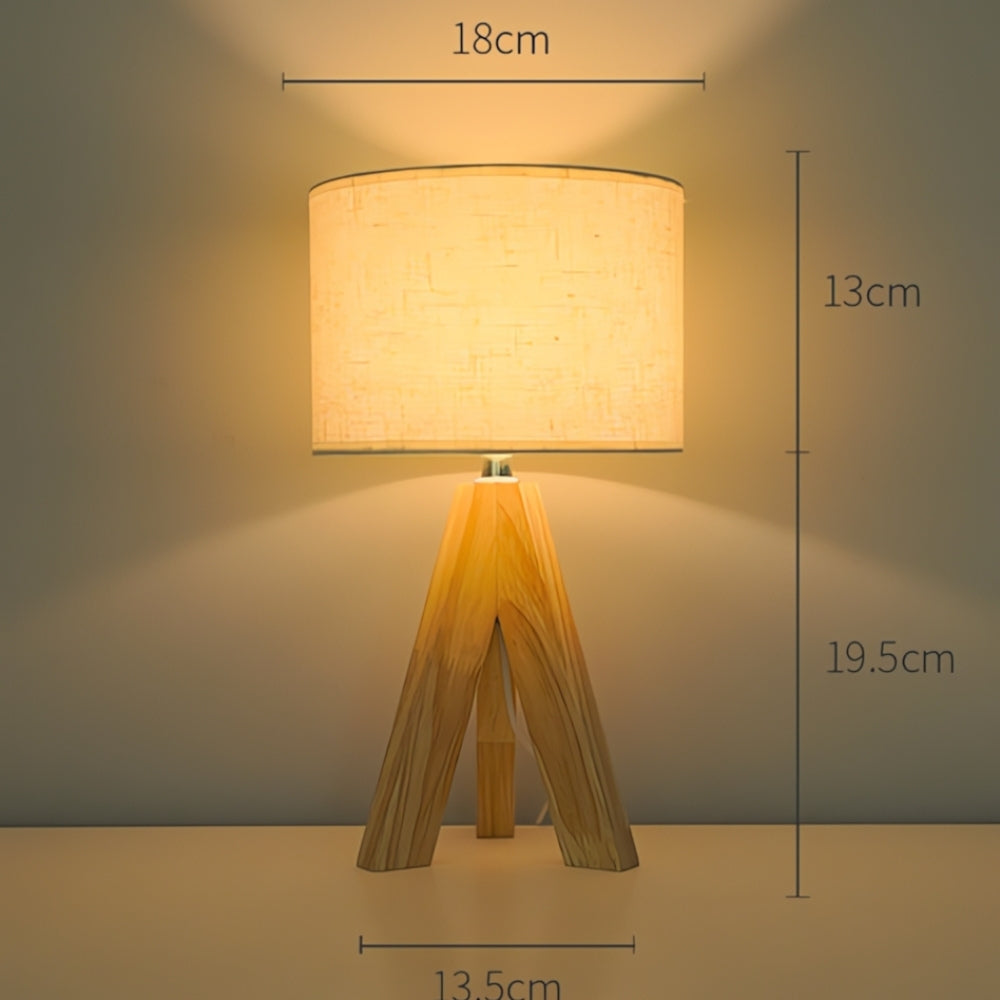 Lisslune | Solara Minimalist Tripod Table Lamp