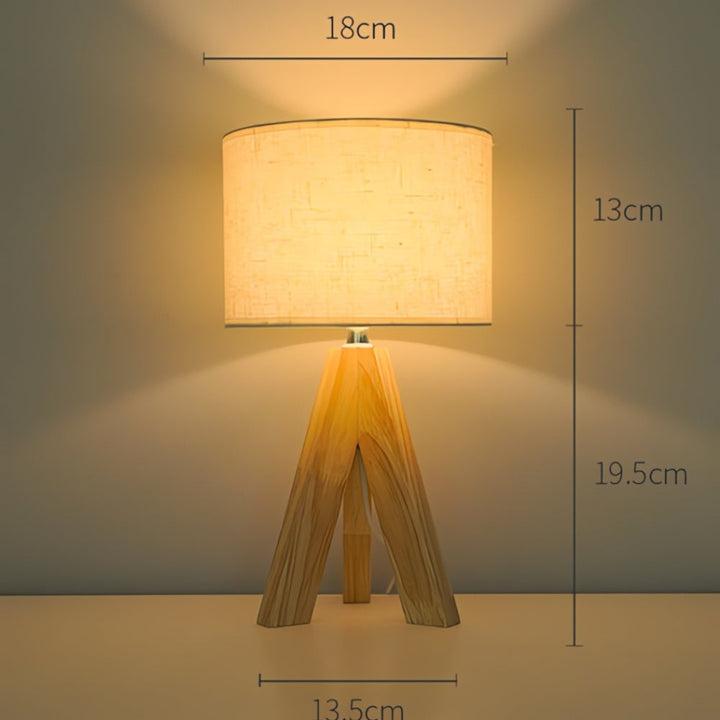 Lisslune | Solara Minimalist Tripod Table Lamp