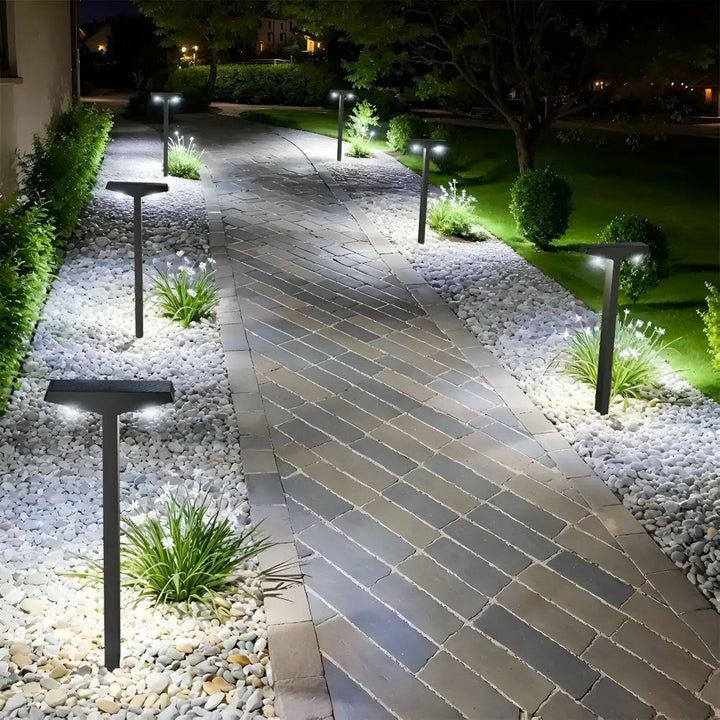 Lisslune | SolaraPath – Outdoor Solar Pathway Lights with Dual Lighting Modes & Weatherproof Design