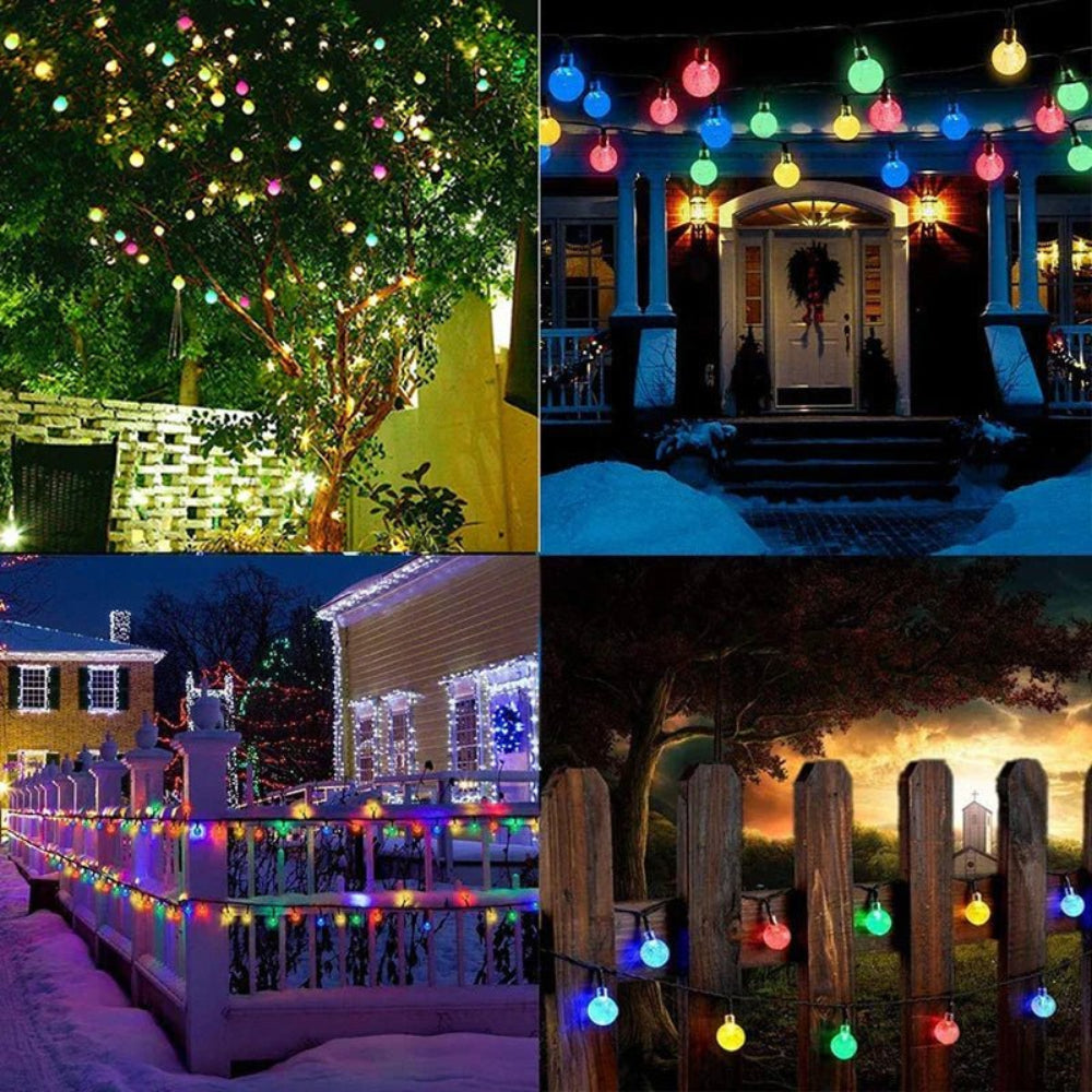 Lisslune | Solaria Outdoor Solar Fairy Lights – Waterproof LED Garden String Lights (9.5m)