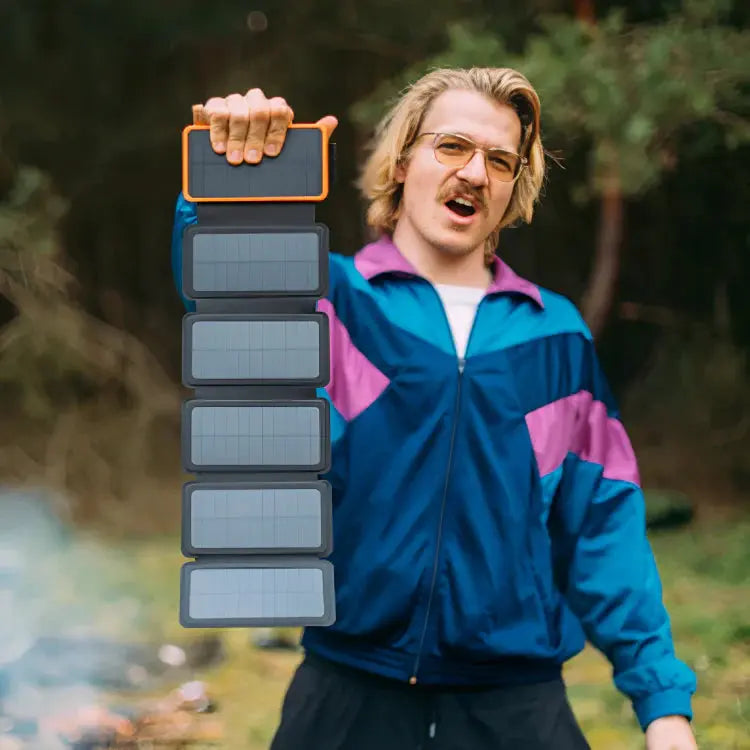 Lisslune | SolarCharge™ | High-Capacity Solar Power Bank for Ultimate Freedom