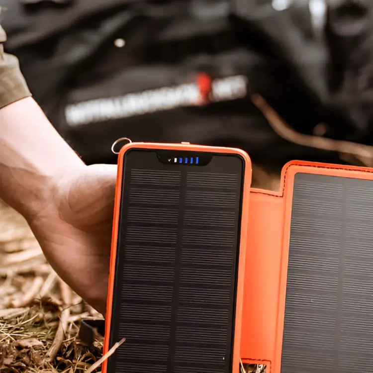 Lisslune | SolarCharge™ | High-Capacity Solar Power Bank for Ultimate Freedom