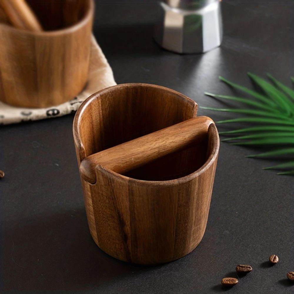 Lisslune | Solid Wood Coffee Knock Box