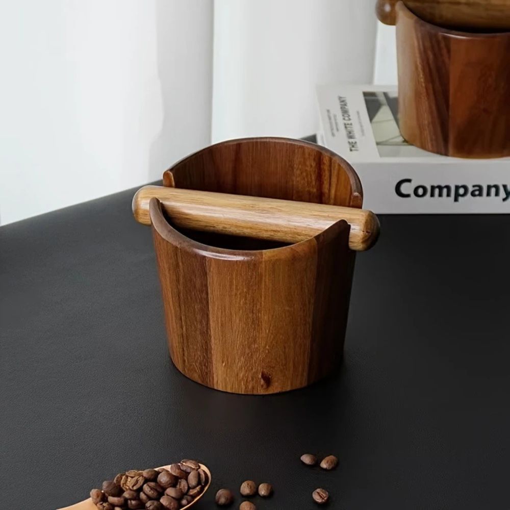 Lisslune | Solid Wood Coffee Knock Box