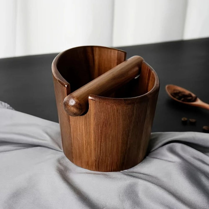 Lisslune | Solid Wood Coffee Knock Box