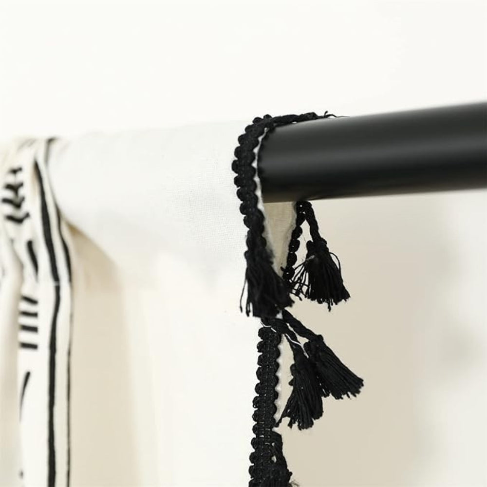 Lisslune | Solstice Loom Artisan Tassel Curtain