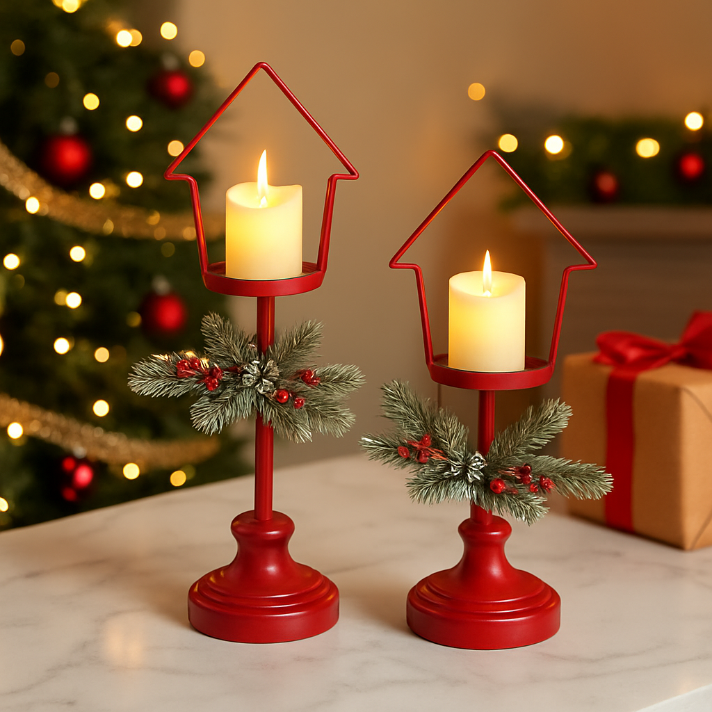Lisslune | Solvane Candle Holder Set – Classic Lantern Holders for Atmosphere Moments