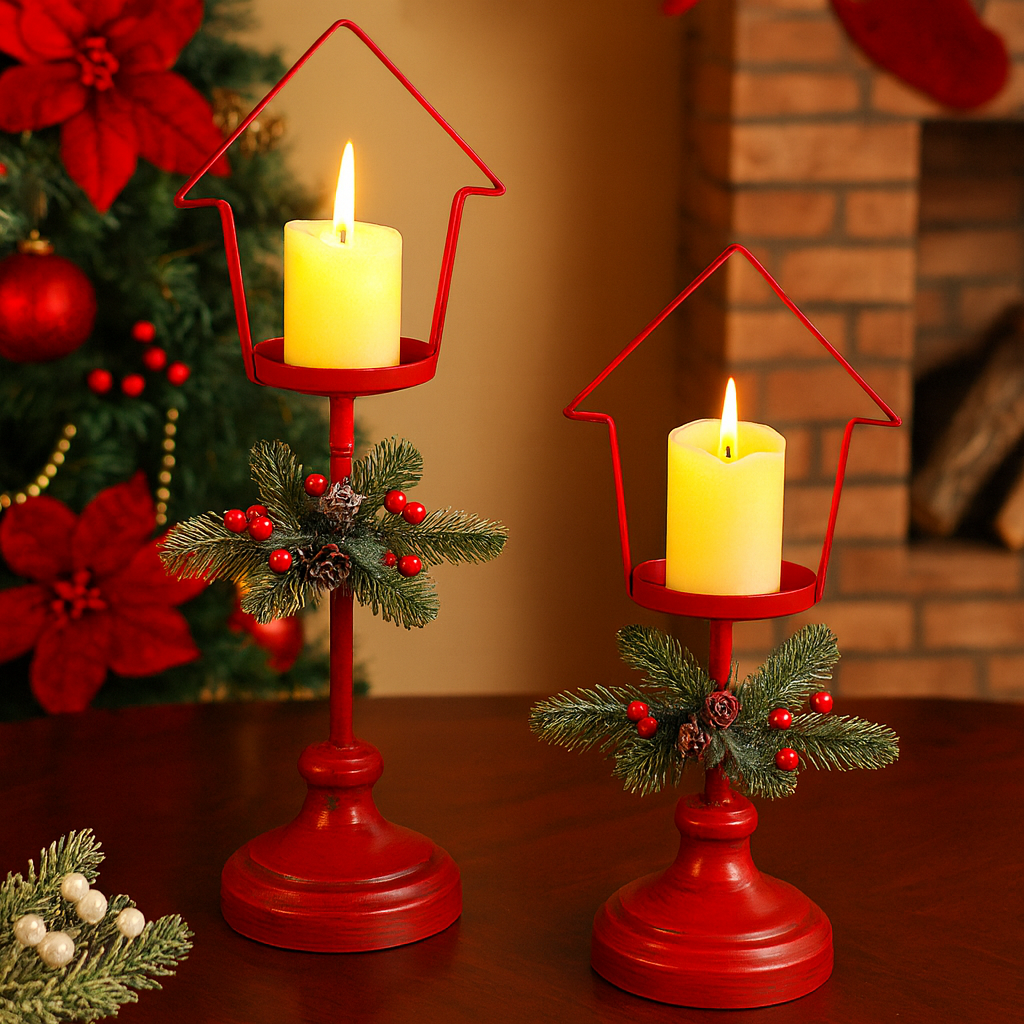 Lisslune | Solvane Candle Holder Set – Classic Lantern Holders for Atmosphere Moments