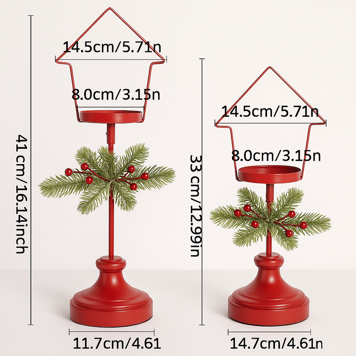 Lisslune | Solvane Candle Holder Set – Classic Lantern Holders for Atmosphere Moments