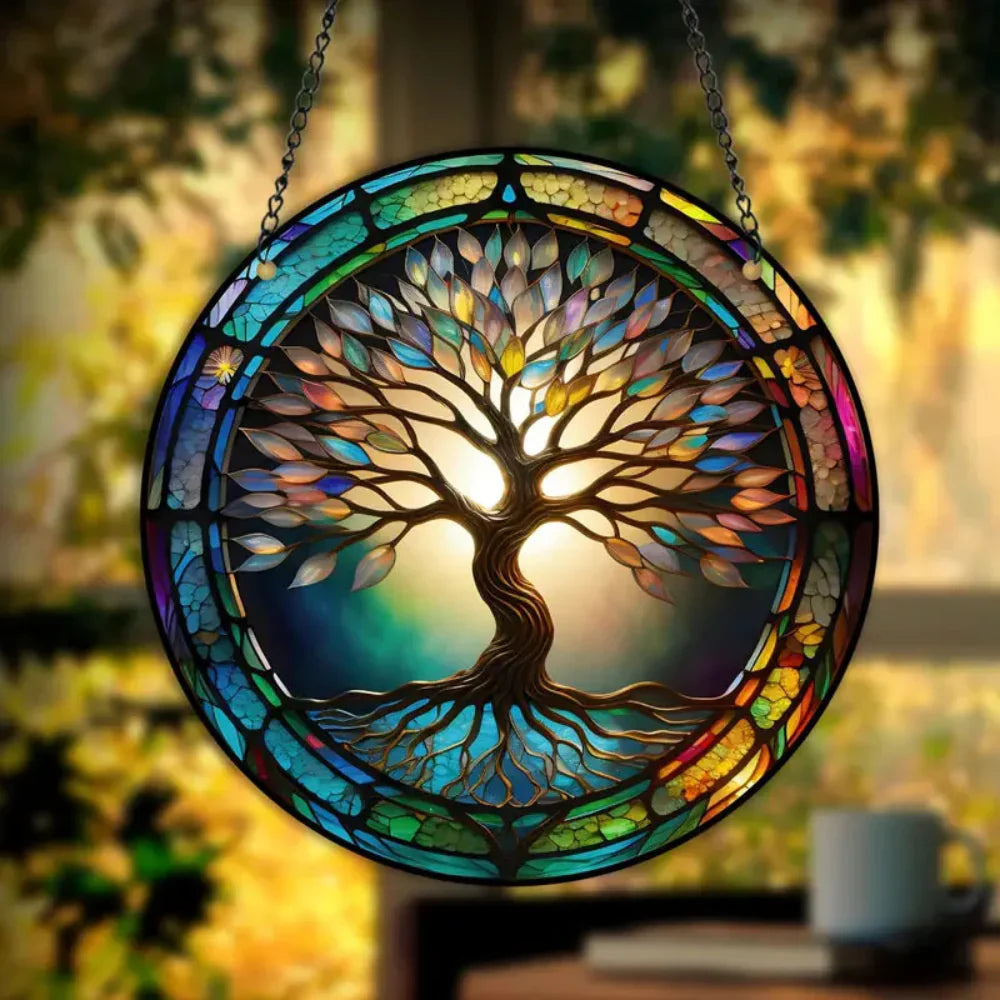 Lisslune | Sunshine Catcher – Crystal Window Ornament with Rainbow Light Effects