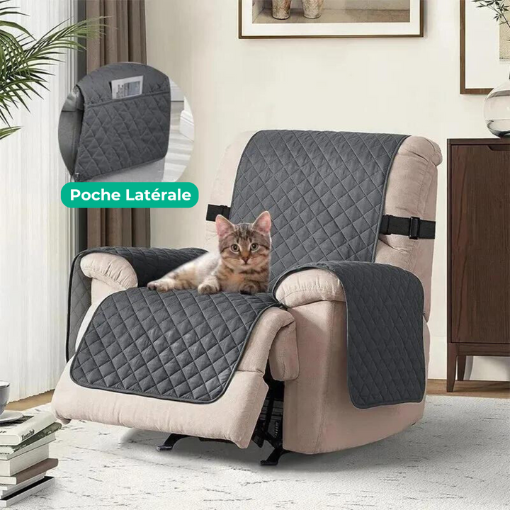 Lisslune | Cover for extendable armchairs – anti-slip protection and premium comfort
