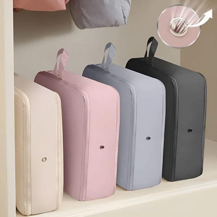 Lisslune | Compression storage bags for clothing & bedding with up to 50% volume reduction