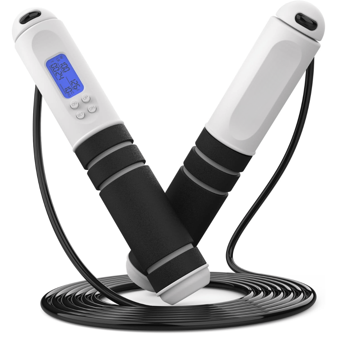 Lisslune | Digital jump rope with calorie counter & adjustable length