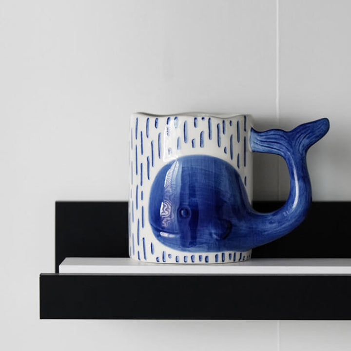 Lisslune | Spring Whale Ceramic Mug