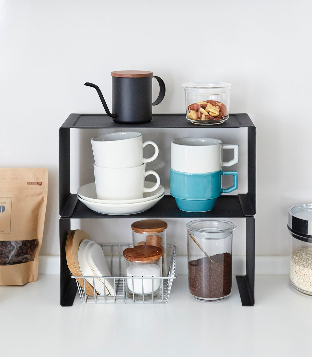 Lisslune | Stackable Kitchen Shelf - Two Sizes - Steel