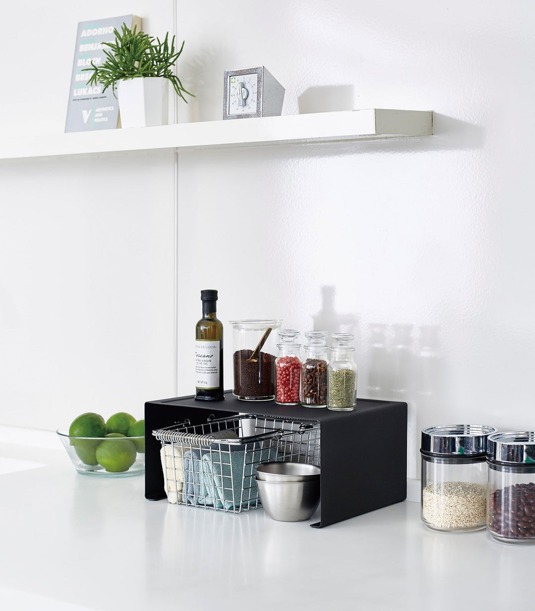 Lisslune | Stackable Kitchen Shelf - Two Sizes - Steel