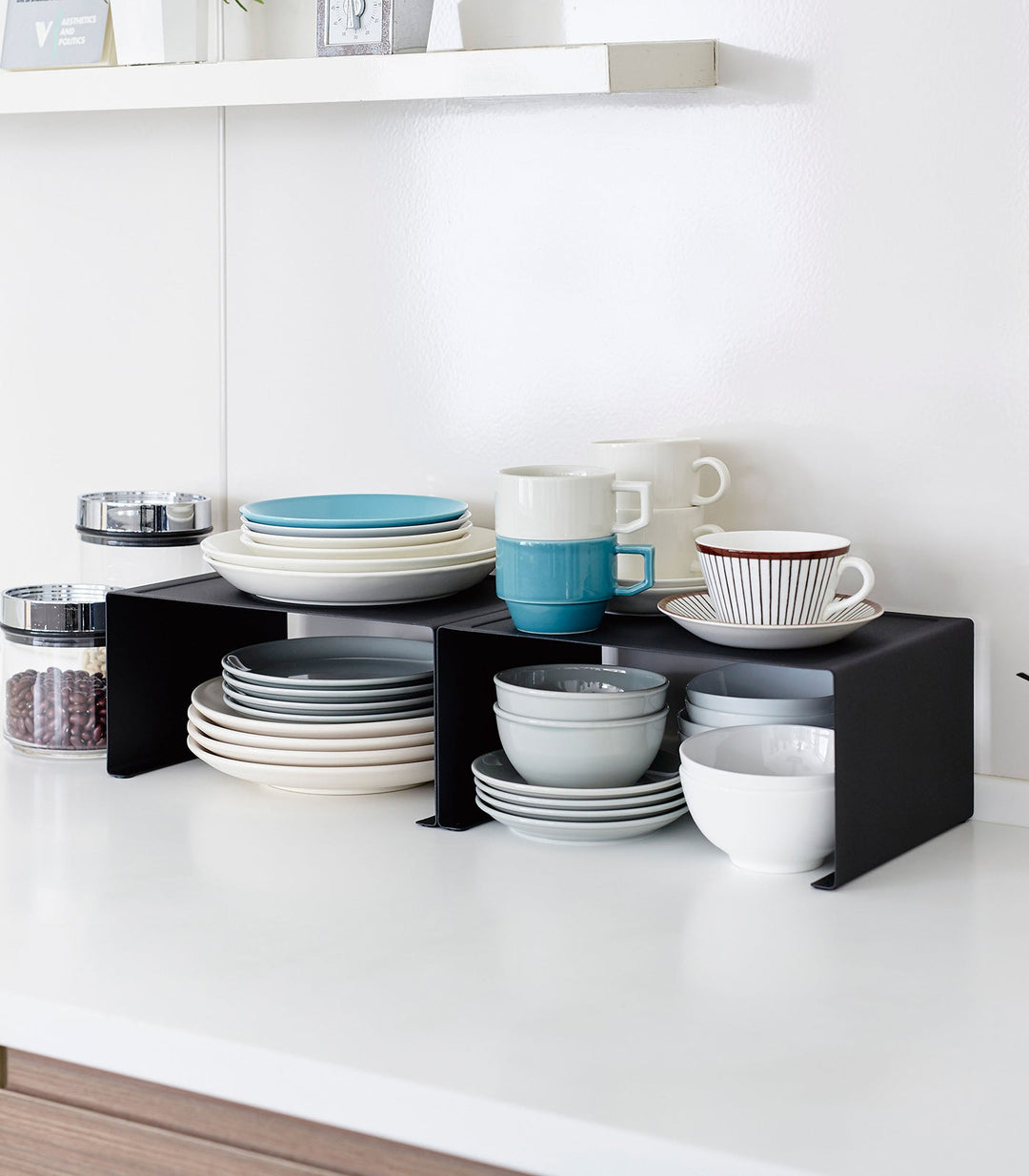 Lisslune | Stackable Kitchen Shelf - Two Sizes - Steel