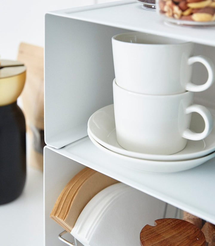 Lisslune | Stackable Kitchen Shelf - Two Sizes - Steel