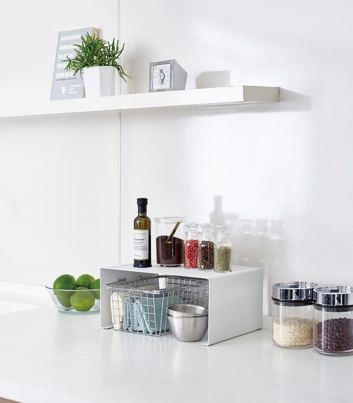 Lisslune | Stackable Kitchen Shelf - Two Sizes - Steel