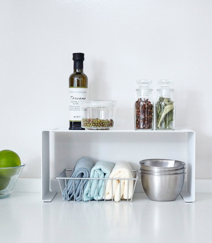 Lisslune | Stackable Kitchen Shelf - Two Sizes - Steel