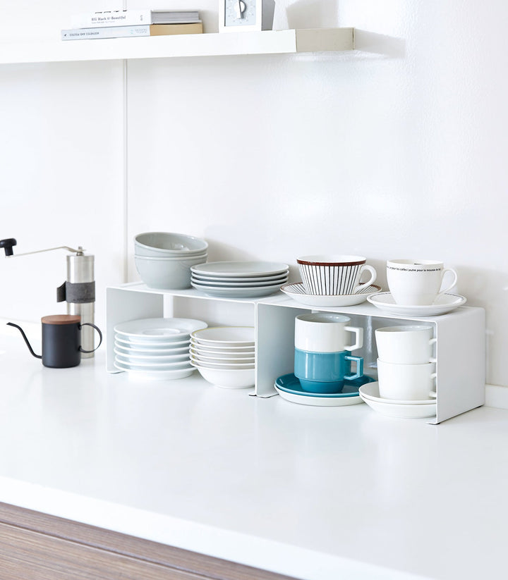 Lisslune | Stackable Kitchen Shelf - Two Sizes - Steel