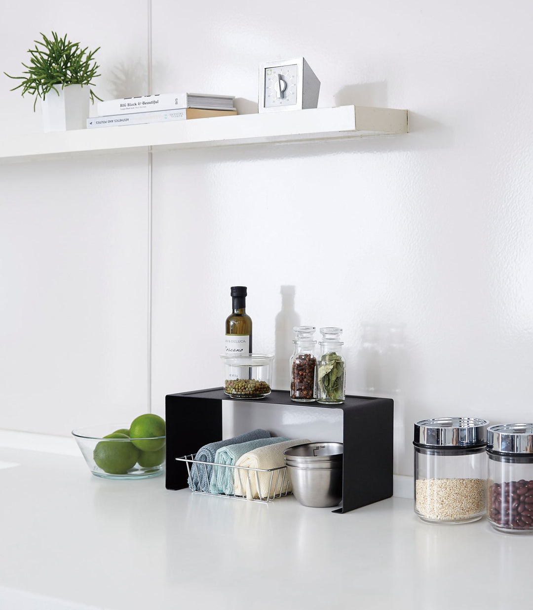 Lisslune | Stackable Kitchen Shelf - Two Sizes - Steel
