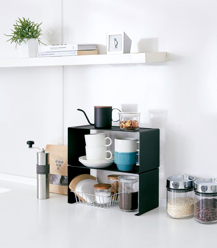 Lisslune | Stackable Kitchen Shelf - Two Sizes - Steel
