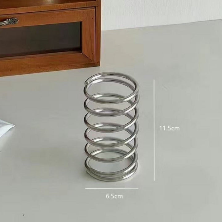 Lisslune | Stainless Steel Spiral Toothbrush Holder