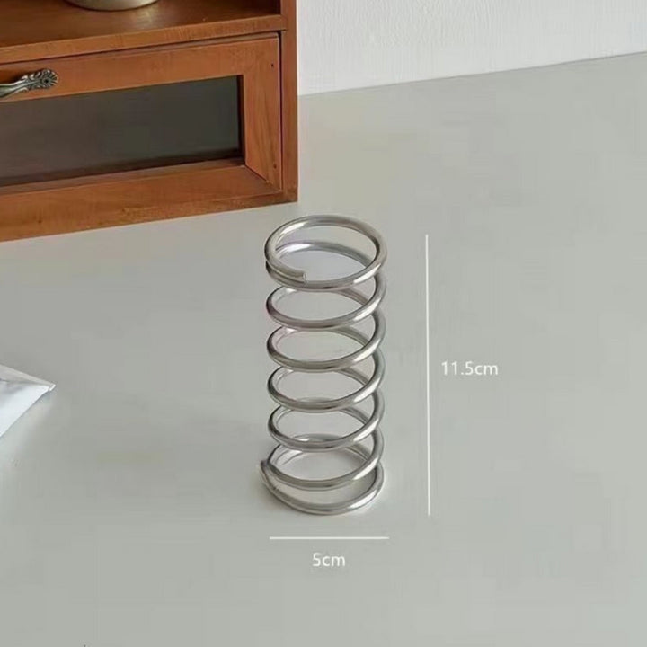Lisslune | Stainless Steel Spiral Toothbrush Holder